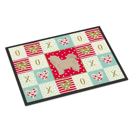 Carolines Treasures 24 x 36 in. Odis Love Indoor or Outdoor Mat CK5870JMAT